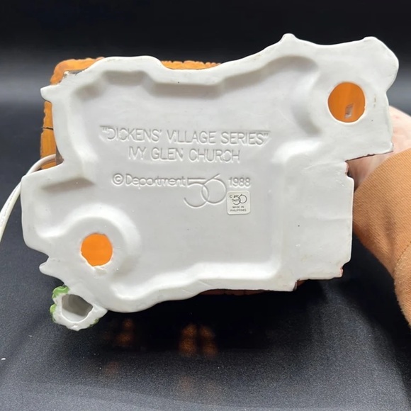 Vintage Department 56 Dickens Village Ivy Glen Church - Picture 5 of 9